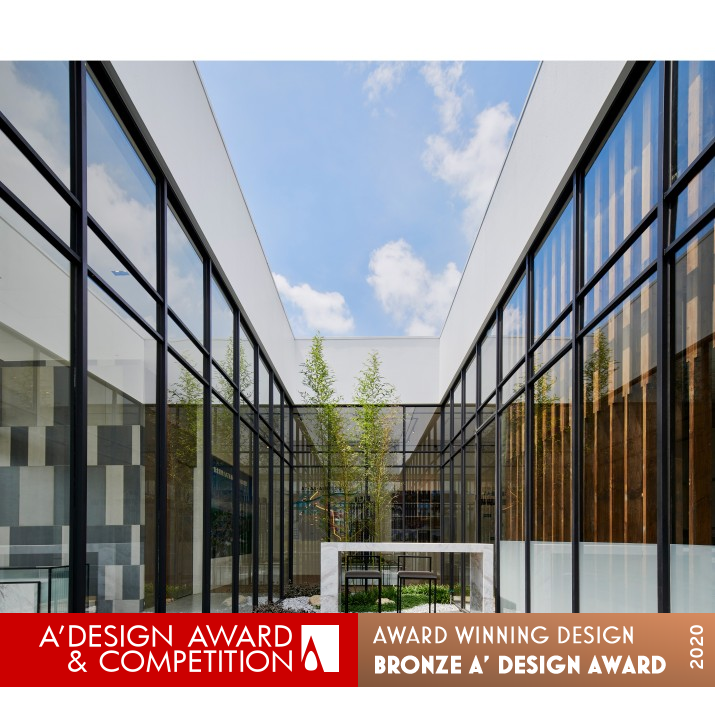 Wonderful Vision Sales Center by Tzu Tzu  Hsu Bronze Interior Space and Exhibition Design Award Winner 2020 