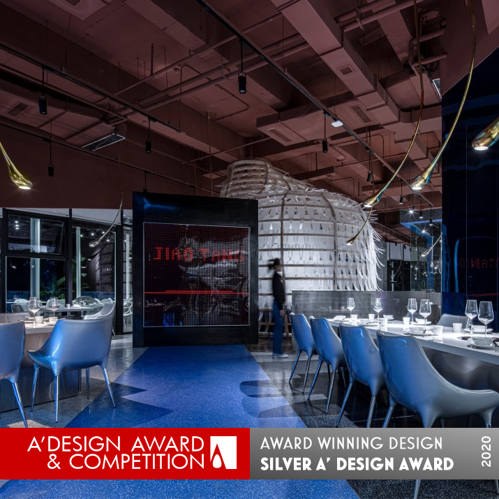 Jiao Tang Restaurant by Liang Chen and Wang Shixue Silver Interior Space and Exhibition Design Award Winner 2020 