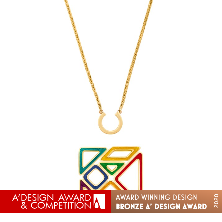 Tangram Jewellery Collection by Juan Juan Hu Bronze Jewelry Design Award Winner 2020 