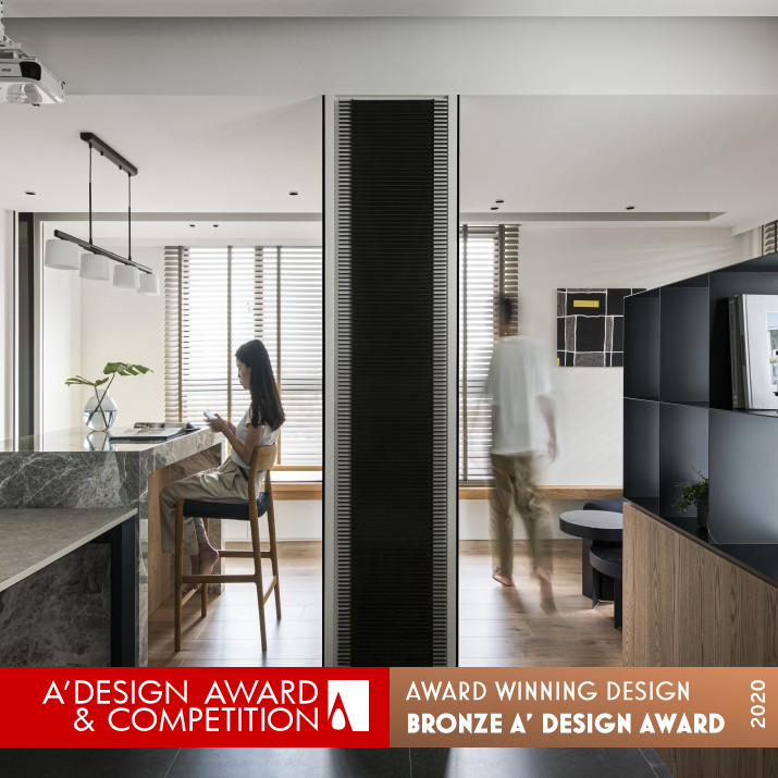 Life Flow Small Home Office by Rae Tsai and Jimmy Ko Bronze Interior Space and Exhibition Design Award Winner 2020 