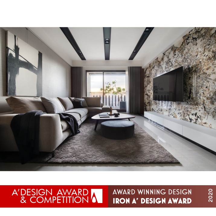 Autumn Rhythm Residential Interior Design by Man Ju Lin and Yao-Ching Wang Iron Interior Space and Exhibition Design Award Winner 2020 