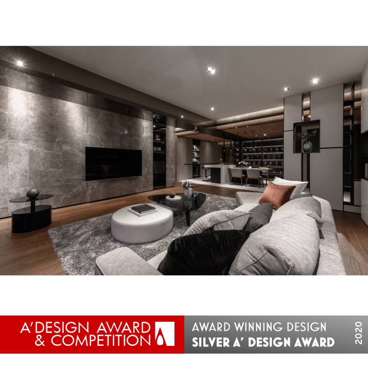 Caring Times in a Distinctive Space Residential Interior Design by Chia-Peng Chen Silver Interior Space and Exhibition Design Award Winner 2020 