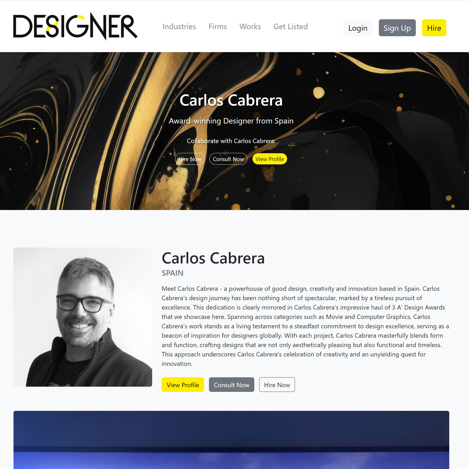Designer.org Profile