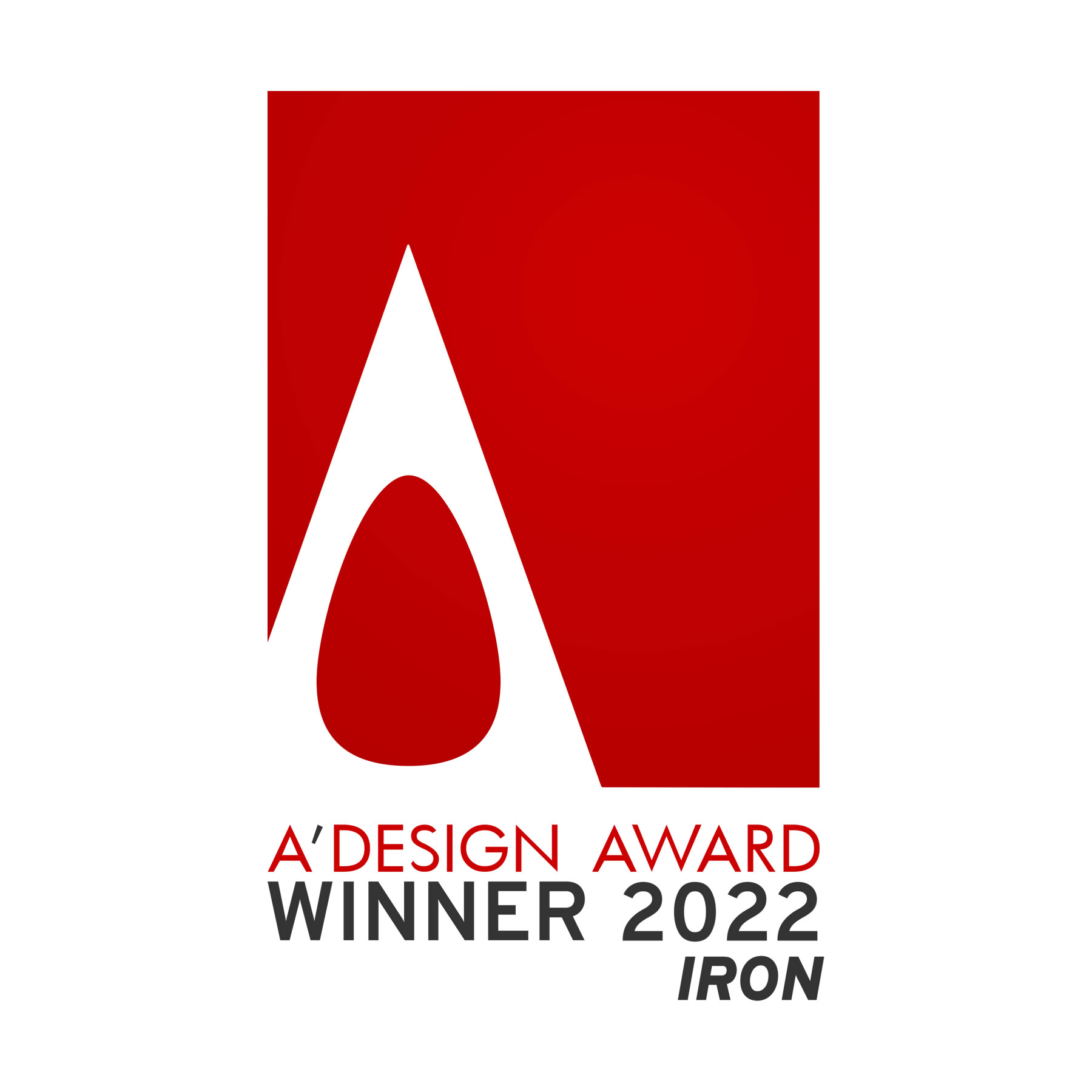 iron award winner logo