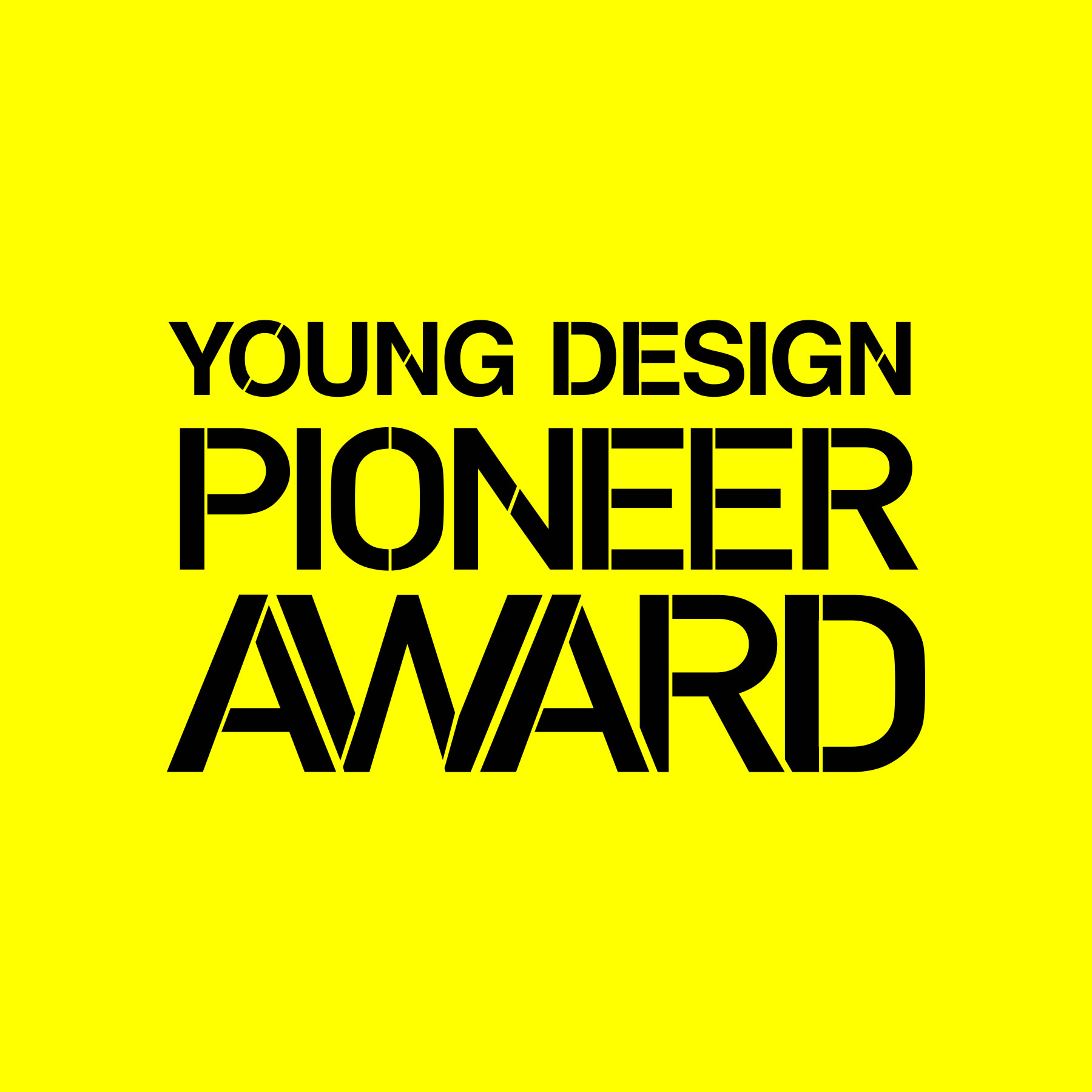logo of the Young Design Pioneer award