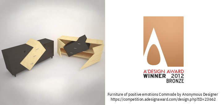 Furniture of positive emotions Commode
