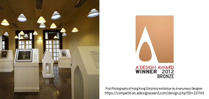 First Photographs of Hong Kong O Deseño Da Exposición