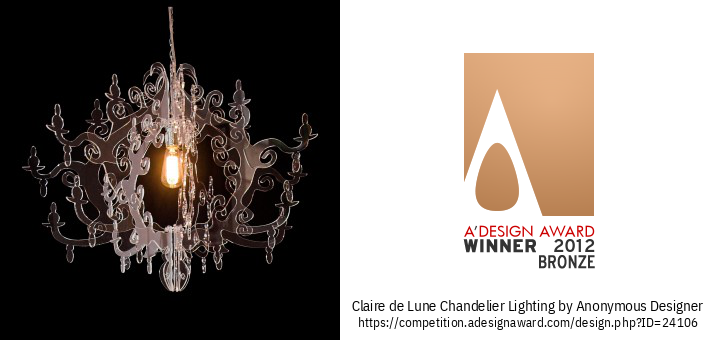 Claire de Lune Chandelier အလင်းရောင်