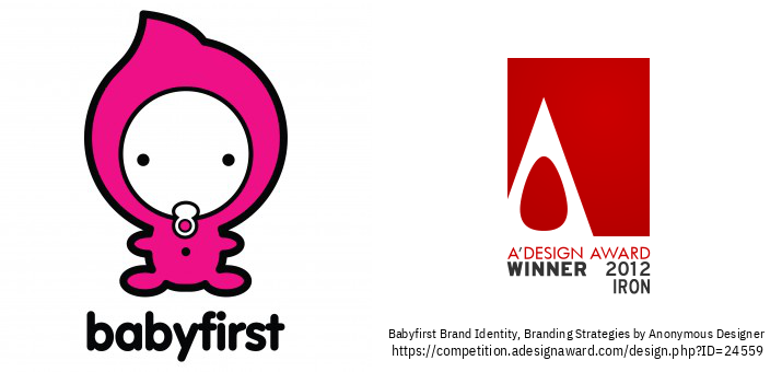 babyfirst 品牌形像設計 客戶：BABY第一 地點：中國深圳 業務：嬰兒護理產品零售商