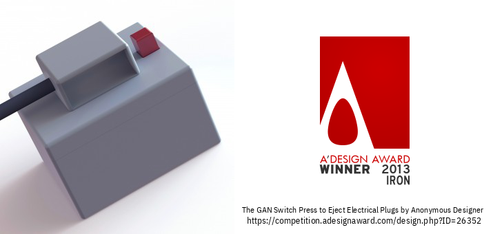 The GAN Switch Tekan Untuk Mengeluarkan Palam Elektrik