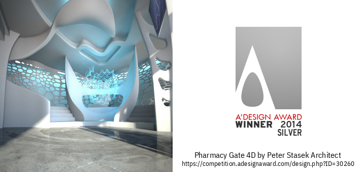 Pharmacy Gate 4D Corporate Architecture Concept