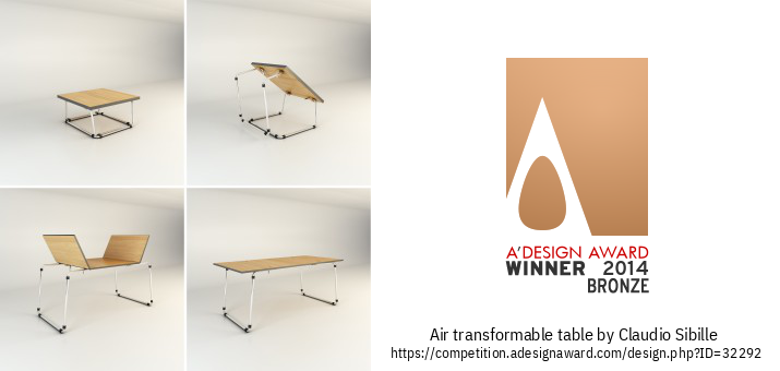 Air table 커피 테이블과 식탁
