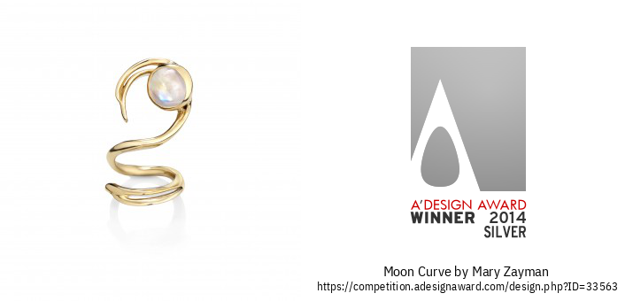 Moon Curve Ring