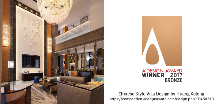 Chinese Style Villa Design Du Mewn Tu Mewn Fila