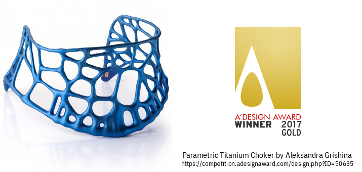 Titanium Choker Parametarski Dizajn