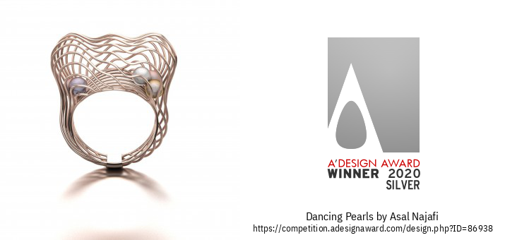 Dancing Pearls Prsten