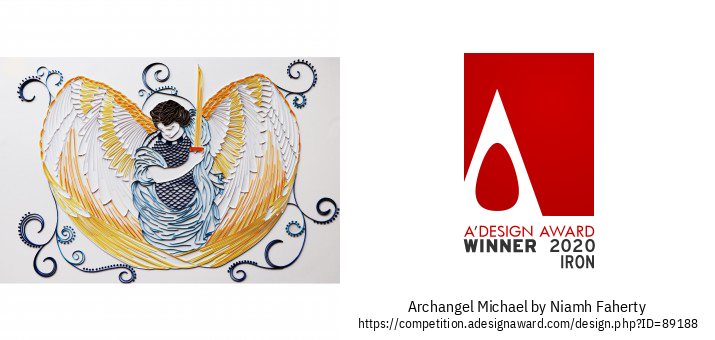 Archangel Michael A Quilling