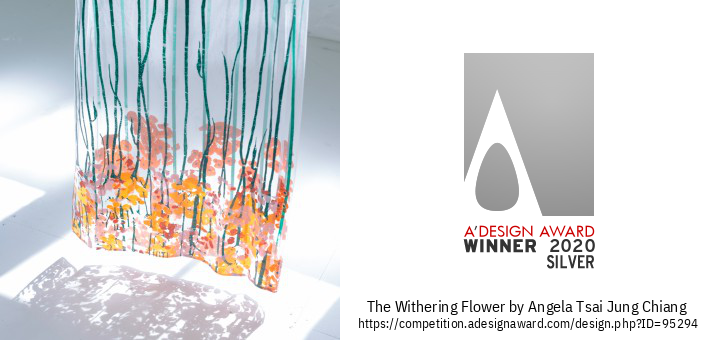 The Withering Flower Gedréckt Textil