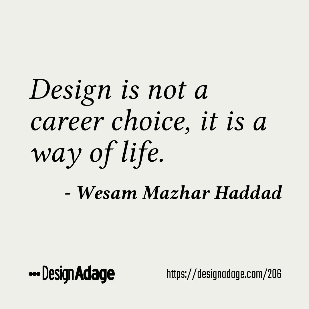 Design is life