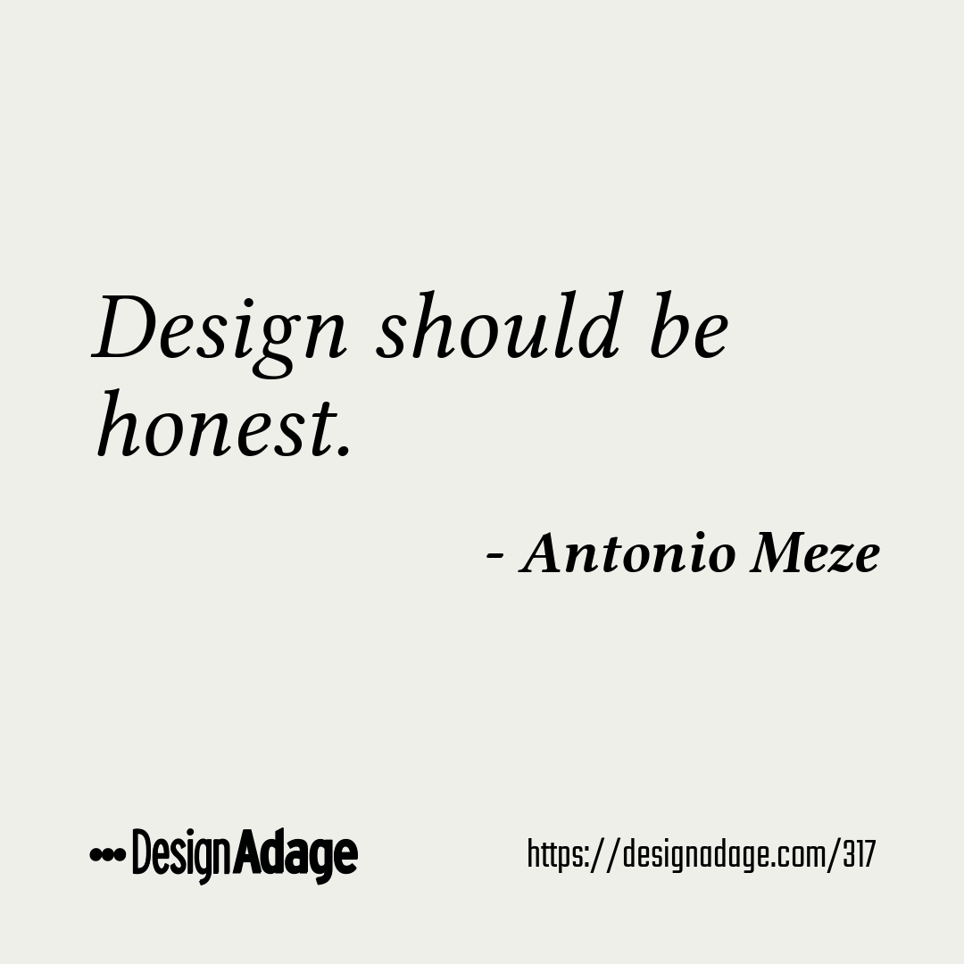 Design attitude