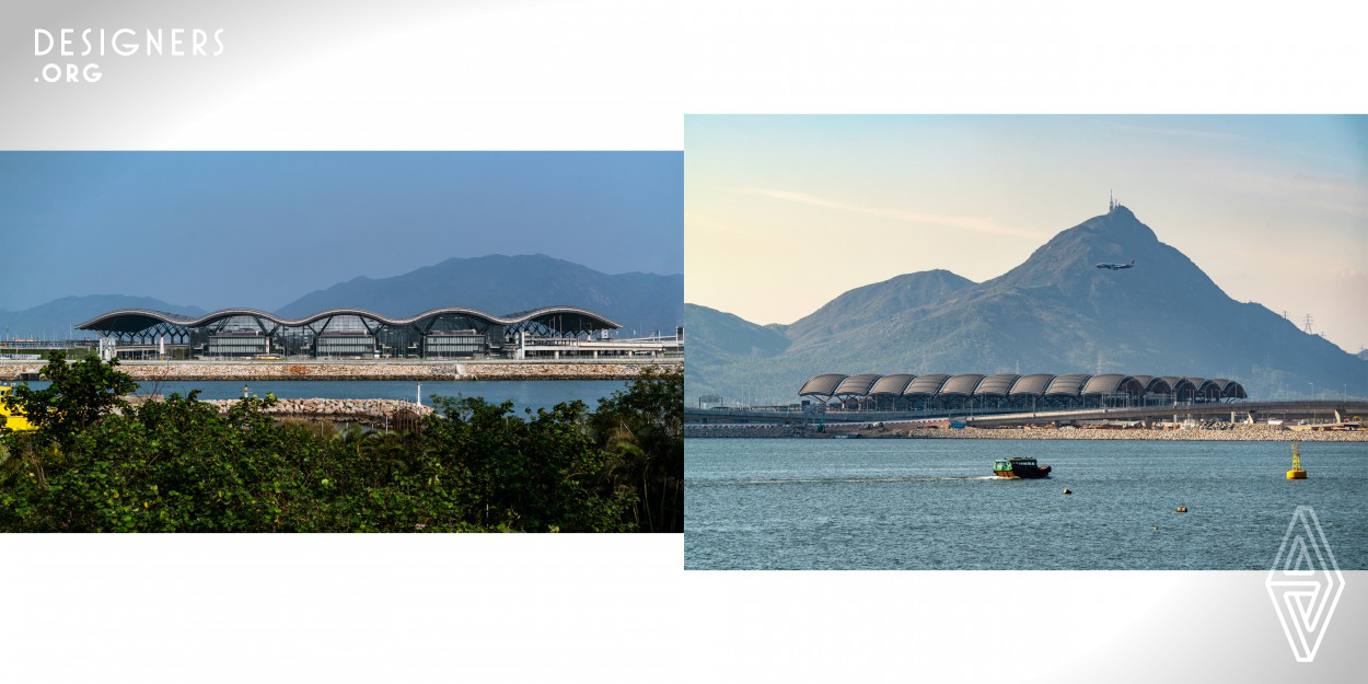 The Hong Kong-Zhuhai-Macao Bridge is a large sea-crossing linking Hong Kong with Zhuhai City and Macao. The Passenger Clearance Building (PCB) serve as a transportation hub to provide clearance facilities for goods and passengers respectively using the bridge. The objective of the HKBCF is to create a new landmark building that reflects Hong Kong as a vibrant global and metropolitan city, and a gateway of Hong Kong to serve for the western part of Pearl River Delta via HZMB. 