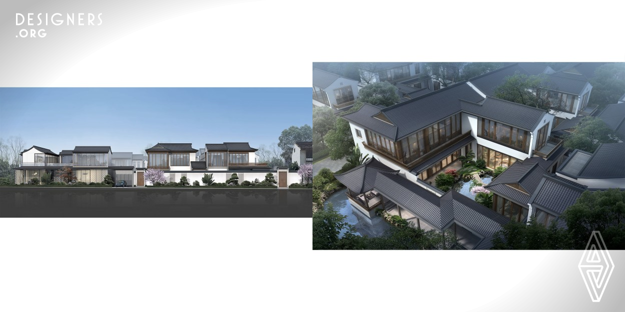 The design combines traditional and modern methods to renovate the nearly failing old town of Suzhou.The project draws on the essence of Suzhou Gardens’layout design It emphasizes a free-flowing courtyard and the utilization and extension of the interior and exterior spaces. It adopts the core of Jiangnan architectural culture in modelling design. Every component of the building is going to be split, arranged and selected. The interaction between architecture and garden is also valued. Traditional and modern materials are reasonably matched to show the modern Zen spirit in landscape design.