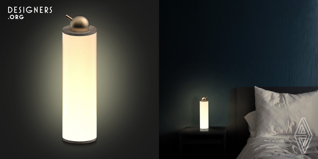 Waterlight is a desktop lamp that generates a unique and amazing experience of light control. When adjusting the brightness and temperature of the light, this product provides the empathy of adjusting the volume and temperature of the water when using a water faucet. This concept enhances the dynamic interaction between the user and the product and brings about an enjoyable insight into life. 