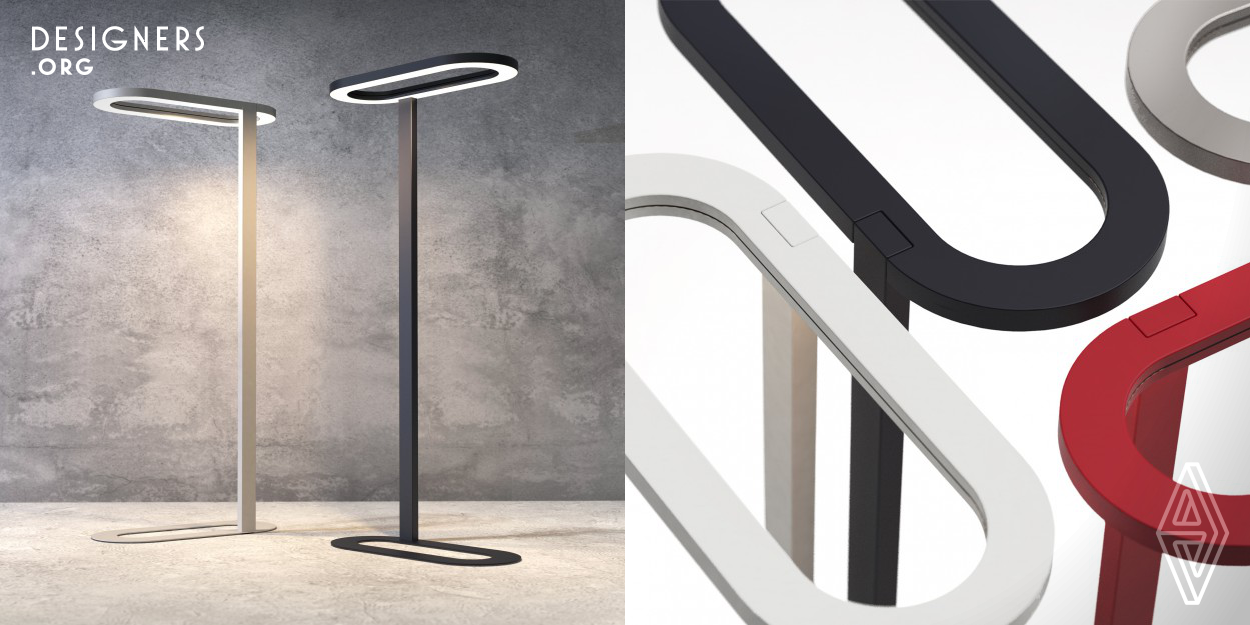 Innovative, Multifunctional and Minimal. Their design stands out from all the rest in its level since it displays both creativity and uniqueness. Creative because their team used graphical figures of number 100 to design a multifunctional floor lamp and unique because where else can one find a light which also purifies the air? This is probably just the beginning of the journey of numbers finding their paths to the world of design.