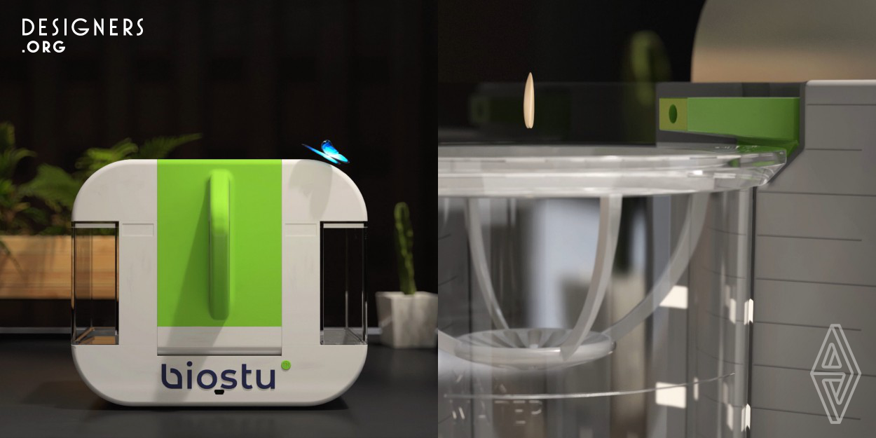 I made this video to present a new start up- the device for children studying at schools. The goal is to show how useful it can be, and model few live examples covering it's main features.  BioStu is a helper for children studying earth sciences. It allows children to see plants growing, insects, nature processes like water tornado and biosynthesis, and much more. Children can make videos and time-lapse, remotely control the light intensy, check the parameters like temperature, humidity etc.  BioStu is a device which helps children to learn and to get joy of this process.