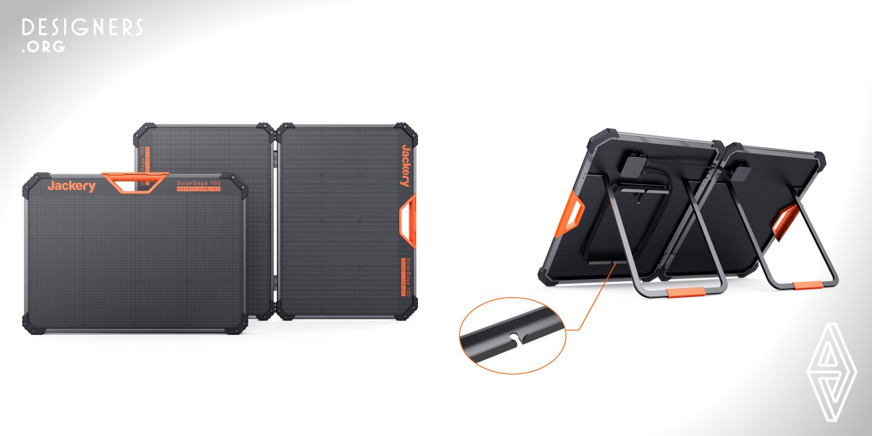 Its photoelectric conversion rate is as high as 24%, and the photovoltaic panel is IP67 waterproof and dustproof. Two or more units can be connected in parallel to charge Jackery's outdoor power supply at the same time, improving the charging speed. The product uses integrated molding technology. The product has passed 6 categories of test items, 9 quality test procedures, and complies with UL safety testing standards, coupled with the self-developed BMS battery management system and automatic testing equipment to ensure user safety. It uses ETFE packaging material.