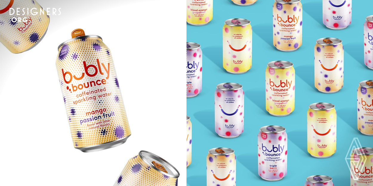 When bubly first hit the market in 2018, it took the sparkling water world by storm. Now across the board, the caffeine-energy category is growing rapidly, and this is reflected in the sparkling water category, as well. To tap into that growing market, PepsiCo created bubly bounce. Now, the bubly bounce line extension offers all the fun and flavor of bubly with just a kick of caffeine and the addition of dual flavors.