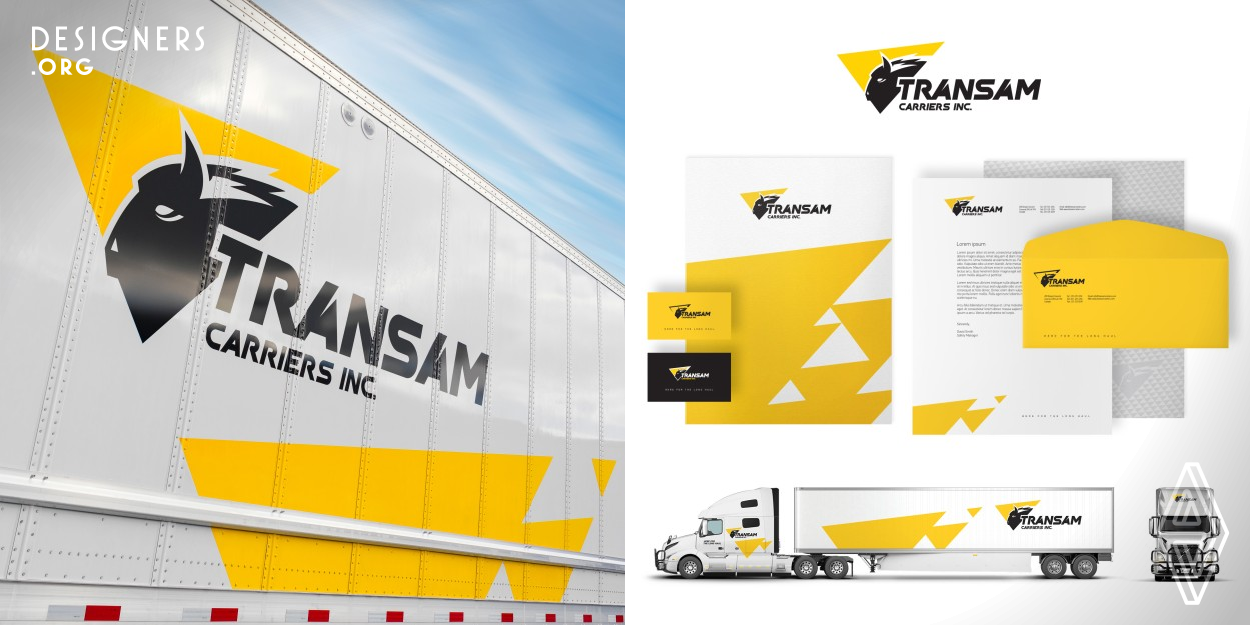 Transam Carriers Inc. is a leading transportation and logistics provider based in Toronto, Canada. The roots of the brand grow from Eastern Europe where the rare animal Zubr, or European Bison, is the biggest animal, symbolizes uniqueness and power. Transam Carriers chose to use this symbol to convey the spirit of its brand. The style dictated by the logo has been successfully implemented on the corporate trucks, website, social media, stationery, advertising, and promotional products. Using yellow triangles in the graphics became very recognizable among the industry professionals.