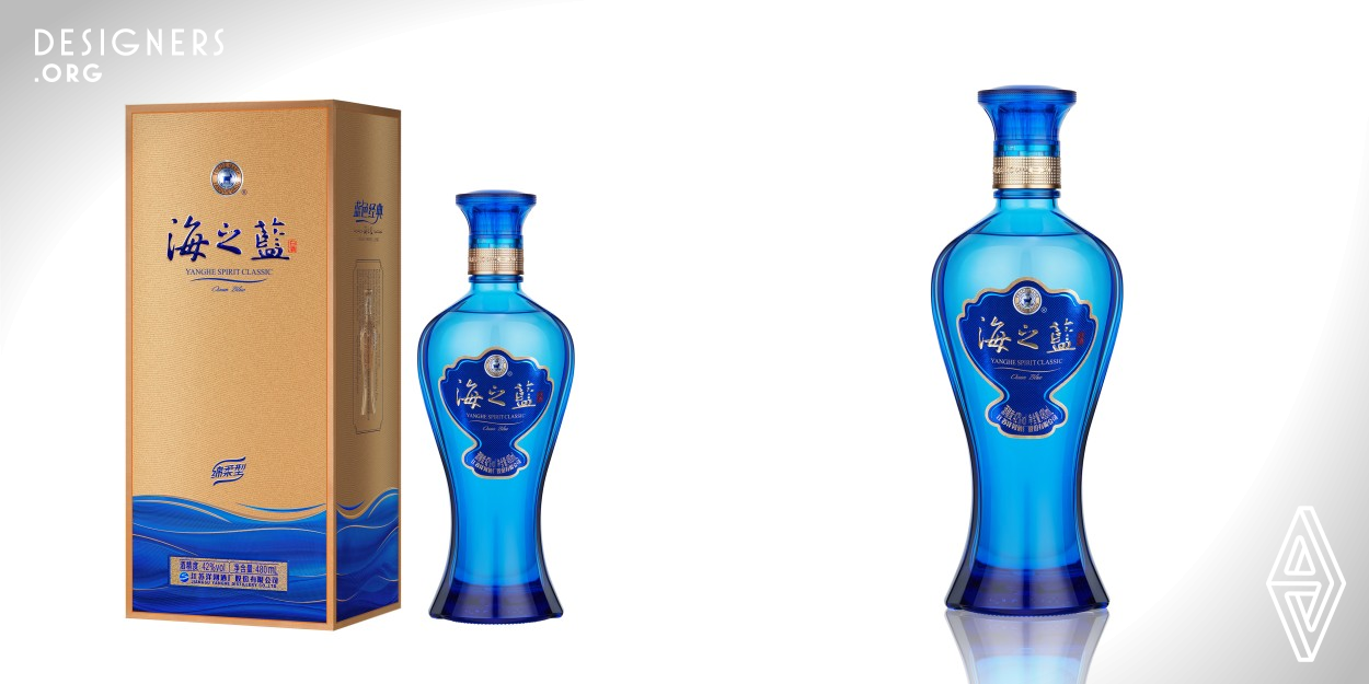 The shape of the bottle is flexible and smooth with the golden rule of Fibonacci spiral to create a more elegant and dynamic super golden ratio of point, line and surface. The outer box has been changed from a bottom opening to a top opening, to ensure the integrity of the pattern; at the same time, the box has been changed from a square box to a flat box to show a better effect. Easy to hold, more ergonomic, and better opening experience.