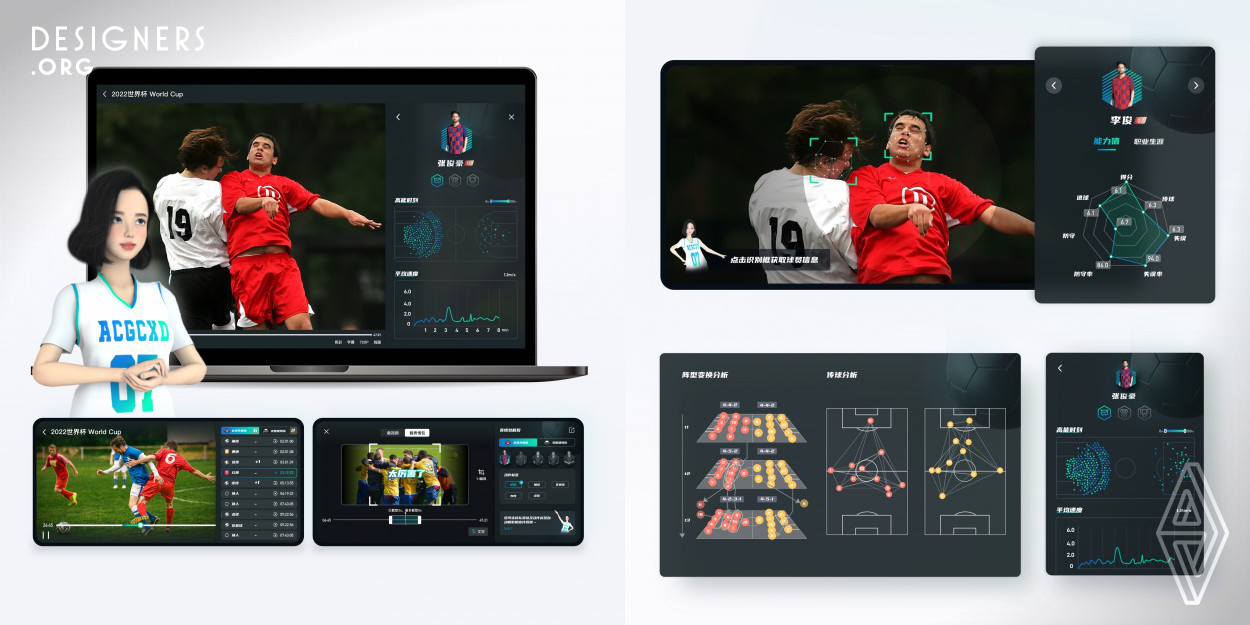 As people pay more attention to sports events, audiences want to enhance their viewing experience and get more professional information. For that, AI Spectator Assistant can identify and analyze information related to the events, then visually present them to reduce users' confusion. It can also improve color recognition for color blind people and provide subtitles for the hearing-impaired audiences. In addition, audiences can quickly edit video clips after the race by the product.