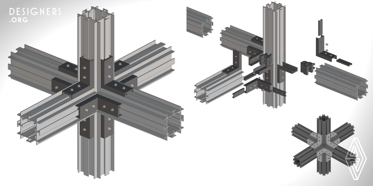 MHS Building Systems, designed, patented and developed by Tim M Siahatgar, Architectural Engineer located in Irvine California. A strong, yet lightweight, Aluminum Construction Systems, it's the perfect solution to meet the creative demands of modular unique projects, with endless possibilities, designer and contractors work together, to deliver sustainable prefabricated projects using MHS Structural Aluminum Framing and paneling systems. Almost any architectural residential and commercial buildings design up to 3 stories can be built with this certified method of modular prefab construction.