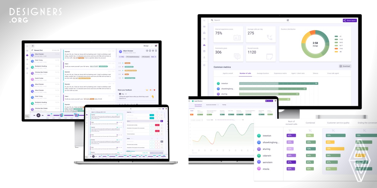 Ender Turing AI speech analytics helps medium and large companies to transform their customer service from a cost center to a profit center. The platform automatically analyses calls, live chats, and emails in 24 languages. Ender Turing's solution provides meaningful insights from 100% of interactions with customers in Contact Centers. Key benefits Review 100% of conversations Immediate scoring of conversations and direct feedback to agents Individual agent’s dashboard for self-training and developing essential skills Tags and triggered notifications for fast and accurate issue-solving