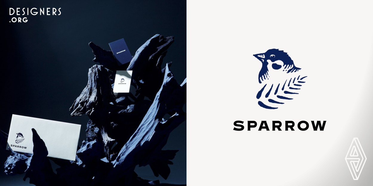 The design features a sparrow, the origin of the company’s name, with a pine tree as a symbol tree. The idea comes from a story of a pine tree protecting a sparrow from all harm, which inspired the company’s founder. As a result of branding, it has succeeded in attracting younger and more talented employees, and has an office in Shibuya, where Japan's cutting-edge information gathers. A unique set using pine was very challenging. Also, it was a very unique point of shooting that an artist participated and put together a pine set.