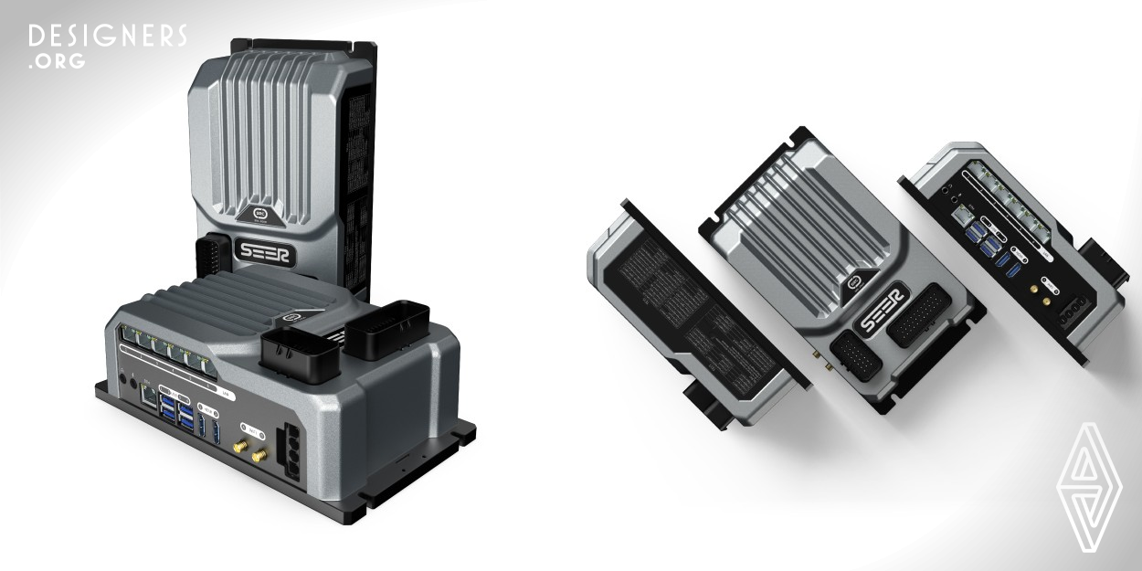 The Src-2000 serves as the central controller for mobile robots and features a highly concurrent computing capability. This allows for the swift creation of various non-standard intelligent robots and enables comprehensive control integration. It also offers exceptional equipment expandability that facilitates connections with production operations and smart factory infrastructure. It is integrated with business software to empower users to construct a flexible and intelligent logistics system.