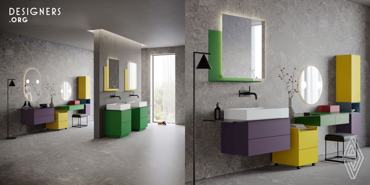 Raito is a carefully designed modular system to add modern eleganceand functionality to bathrooms. Each piece is brought together to create a sparkling atmosphere in your bathroom. With Raito, you can customize according to the size and needs of your bathroom. Ratio, developed as a modular system, enables the creation of personalized bathrooms with different color and size options. For a small bathroom, a more compact arrangement can be made, while for a large bathroom, a larger and more multifunctional system can be created.