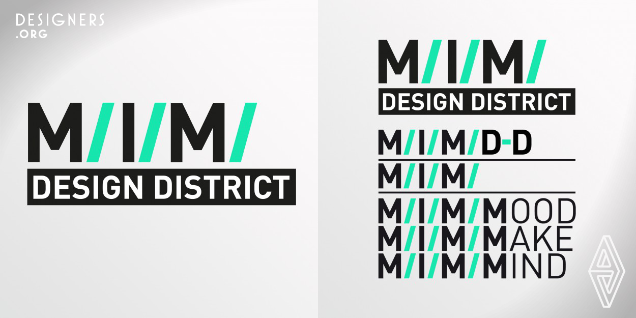 M/I/M/ is a design container: it is a multidisciplinary network where project and skills meet, a reservoir of ideas, suggestions and practices for renewal. The logo is made by a minimal, contemporary design and bright colors. The strong geometry of the typeface was the better solution to create a visual link between the volumes of the old city of Matera and a minimal style.
