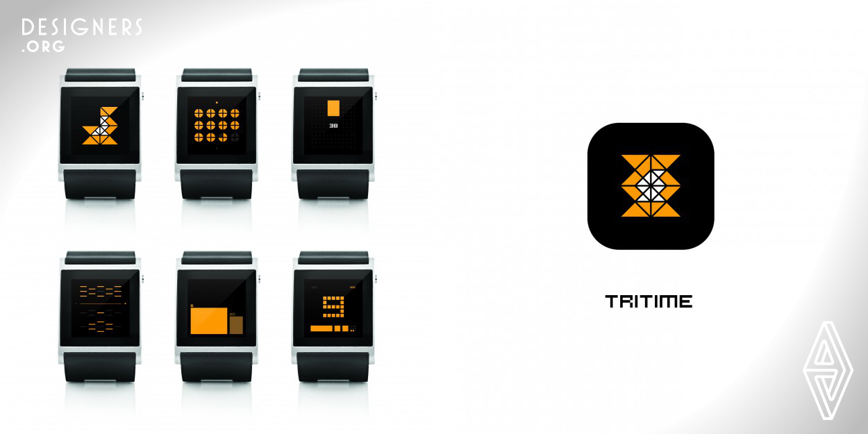 Tritime, Fortime, Timegrid, Timinus, Timechart, Timenine are series of clock applications specially invented for I'm Watch device. Apps are original, simple and aesthetic in design, from future ethnic through sci-fi style to digital buisness. All watchfaces graphics are available in 9 colors - fitting to the I'm Watch colour colletion. Now is a great moment for a new way of showing, reading and understanding our times. www.genuse.eu