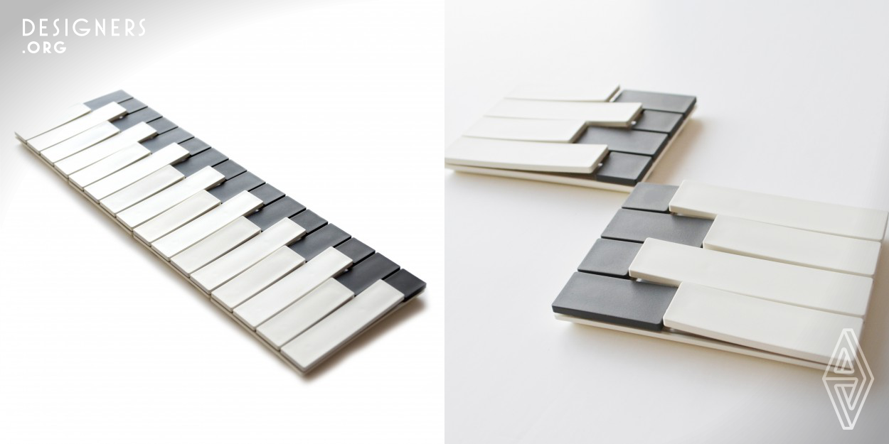 After an intense process of brainstorming, developing and hard work, Belgian design company Lithoss is proud to officially present a complete new range of Designed Switches: PIANO. A switch in the house is usually not considered as important in an interior design. But if you take a look at the PIANO switch, Lithoss is pretty sure you will agree that this switch provides beautiful and futuristic décor to any room. It’s been designed to look like soft piano keys you want to touch. The PIANO is frameless, minimalistic, futuristic and simple.