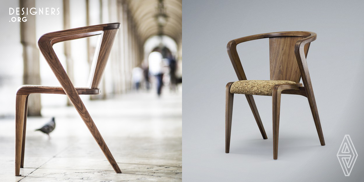 The Portuguese ROOTS chair marks a new approach in the design of furniture. Its strong lines have also the concern to not invade the space of its user because it uses only what is essential to its construction. They believe that the design is honest, and that people can expect the amount of comfort and quality as they see it. The whole construction is considerable environmental friendly using only natural wood , sometimes cork and finished with natural oils. It`s a real approach to a good design that came to stay for many years to come.