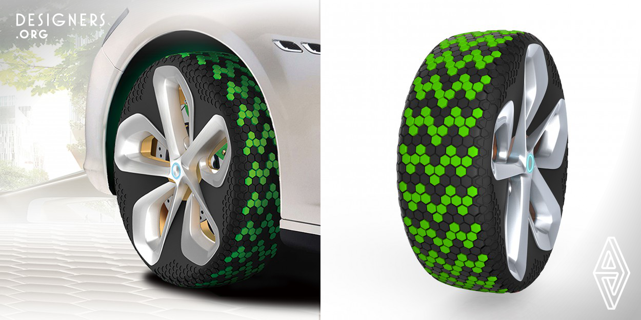  This product is a new type of all-in-one tire wheel which can be used semipermanently by continuously refilling the tread part which is related to life span of tire. Users can use this product semipermanently by reproducing tread blocks continuously with inserting refill type tread compound in the wheel whenever tread is worn-out. Thanks to this eco-friendly product, Use of raw materials for making tire unnecessarily and amount of discarded tires can be reduced.