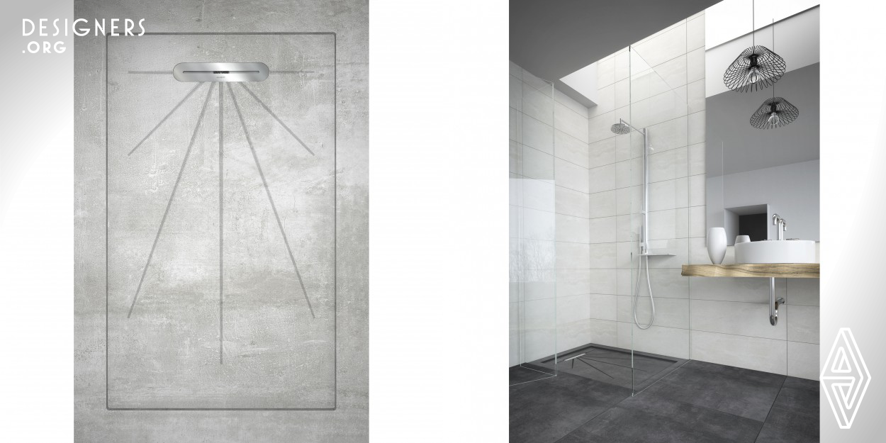 Aquanit is a porcelain shower tile that is designed in the sizes of 90 x 90cm and 90 x 135cm. Thanks to this product, an aesthetic and seamless appearance is obtained with an installation at the same level as the floor. Its difference from the bathroom tubs is the fact that it is hygienic and stronger as it is a technical porcelain
