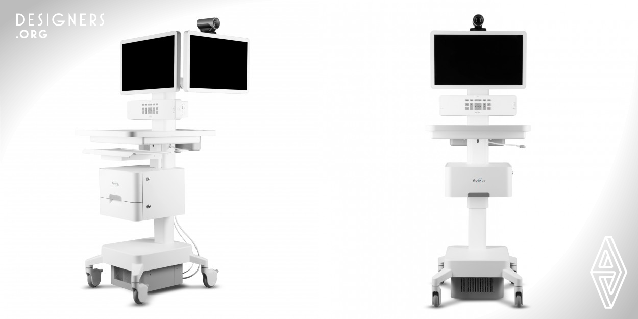 Designed with doctors and patients in mind, the CA750 is a telehealth system that easily fits into a hospital’s existing workflow. The CA750 was created to make remote doctor video visits as easy and effective as a traditional in-person visit. The cart’s intuitive features ensure doctors and nurses can focus on the patient in front of them and providing the best care possible. The CA750 overcame the downsides of alternative solutions by focusing on usability, mobility and dependability. Through the CA750, patients can connect with the right doctor at the right time to receive optimal care.