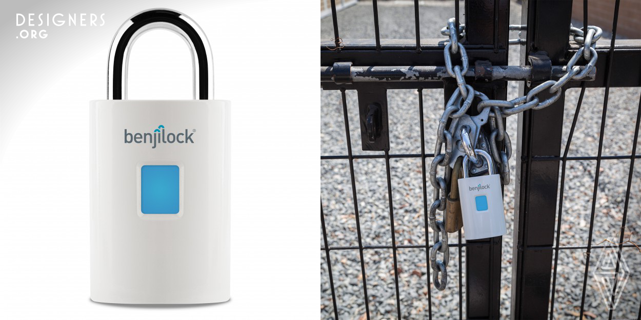 BenjiLock is a clear concept, which is a padlock that can be opened with the ease of your fingerprint, but also with a traditional key, in less words, a hybrid. The fingerprint technology is rapidly conquering the everyday life and the simplicity of BenjiLock is one of a kind. Even though technology is growing rapidly, not everyone is ready for a complete transition. With BenjiLock, the personal security experience is redefined with the consumer in mind.