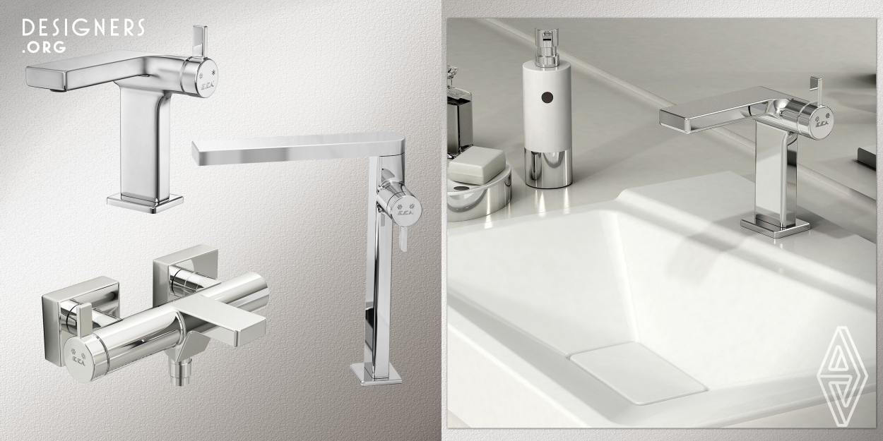 E.C.A. Purity Collection is based on simlicity and elegancy, respectful to human with its ergonomic structure, and nature with its efficient water-saving feature. Prioritising functionality and ergonomics, this product collection is presented to the users as a new generation faucet. It is predicted that having products compatible with each other in this range would make users choose this product serie easily. The aim of the industrial design is to make it turn into added value products directly and minimalist approach of the design make the products an ideal choice for modern spaces.