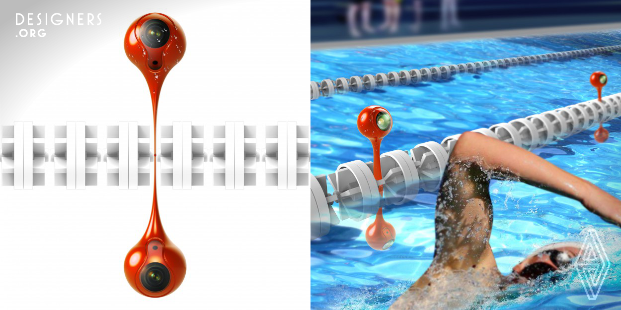 S-Assistant can recording data of swimmers during training time. It has two different cameras, one of them is underwater the other is on water. The camera can automatic catch every move athlete made by application inside. The coach can download an application to get those data recording by camera. It will help the coach in guidance different athletic by data-oriented information. 