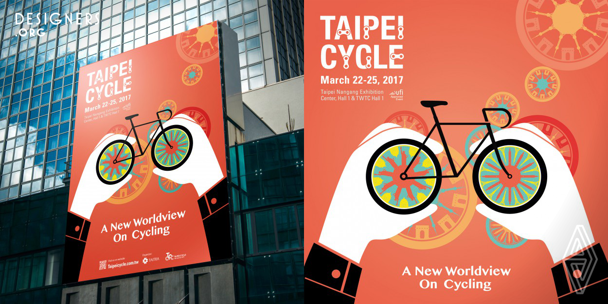 "TAITRA-Taipei Cycle" is proudly presenting a big kaleidoscopic picture of the bicycle world, showing every possible side of the industry and the booming development. A wide-ranging of innovated services is contributing to diverse and colorful lifestyles, making Taiwan’s bicycle industry continue to shine on the international arena. 